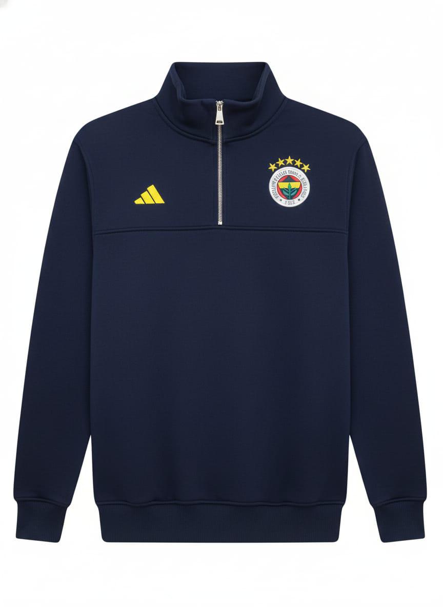 Fenerbahçe Adidas Yarım Fermuarlı Sweatshirt / Training Top